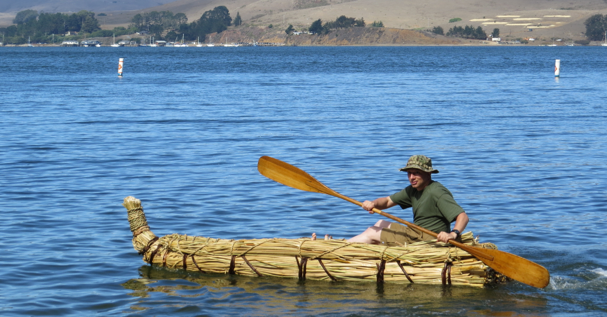 Building a Tule Boat! (Part 1 The California Boat) NatureOutside